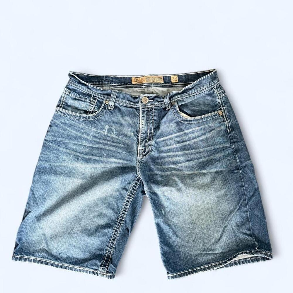 BKE Derek Distressed Denim Jorts – Men’s Size 36
